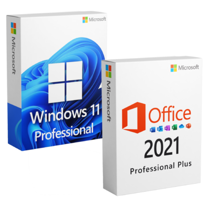 Microsoft Windows 11 Professional & Microsoft Office 2021 Professional Plus