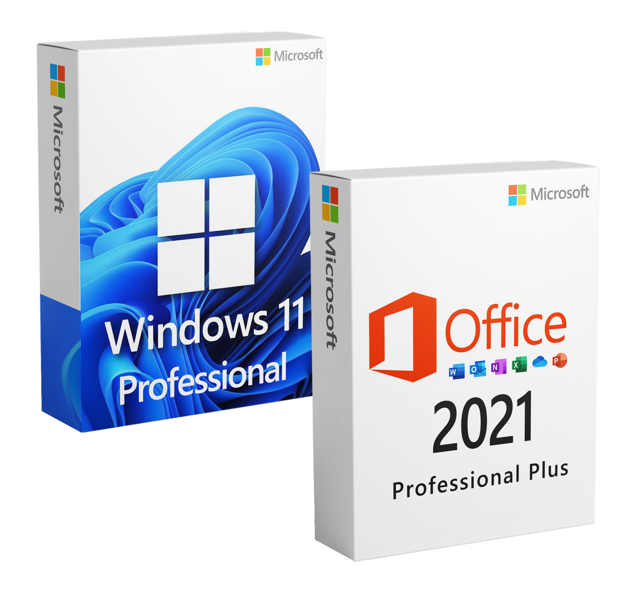 Microsoft Windows 11 Pro + Office 2021 Standard License for 3 PC