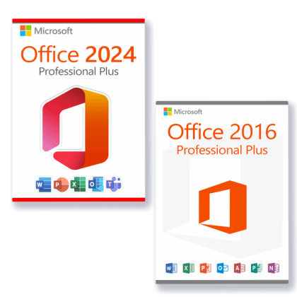 Microsoft Office 2024 Pro Plus + Office 2016 Pro Plus für 3 PC