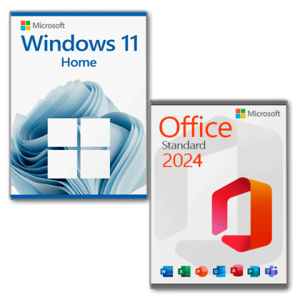 Microsoft Office 2024 Standard + Microsoft Windows 11 Home